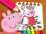 Ghid de colorat PeppaPig